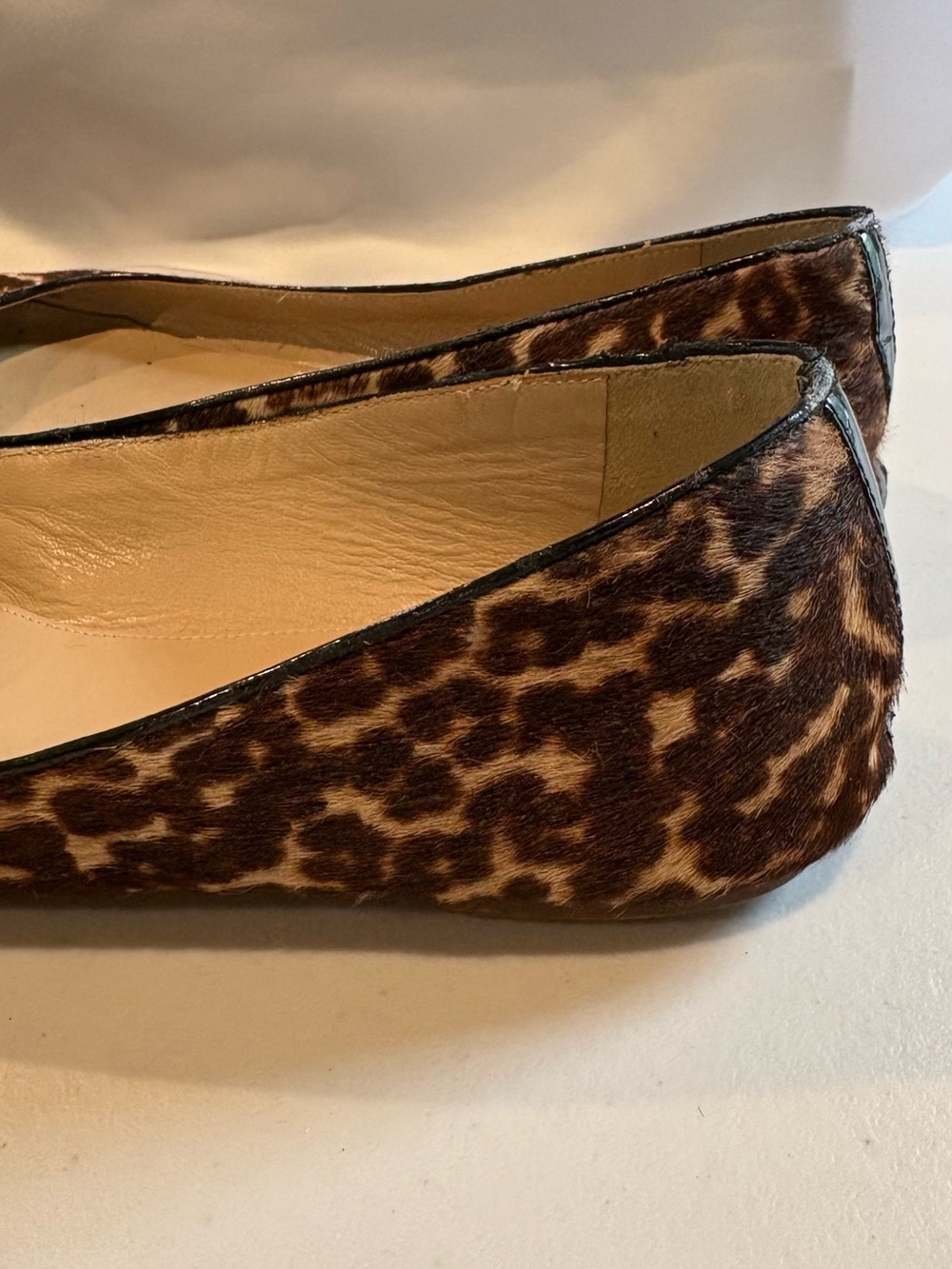 J. Crew - Women's Leopard print ballet flats. Shoes. Size 8 - Picture 3 of 9